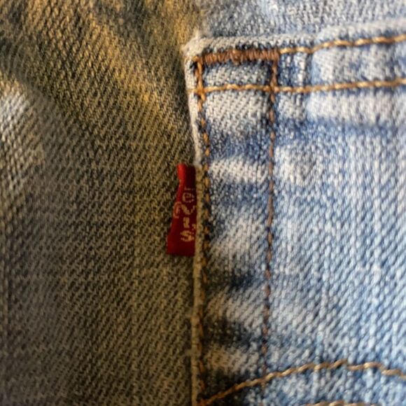 Levi's Vintage 515 Bootcut Jeans Cutoff Capris 6 - Picture 11 of 16